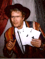 Magician Chaz Misenheimer as Medicine Man in a Traveling Medicine Show